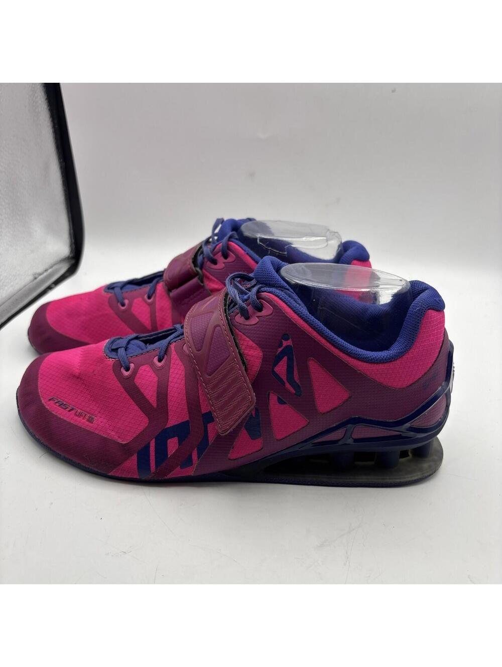 Inov-8 Fastlift 335 Woman's Weightlifting Shoes Pink/Purple Size 8.5 - Picture 3 of 10